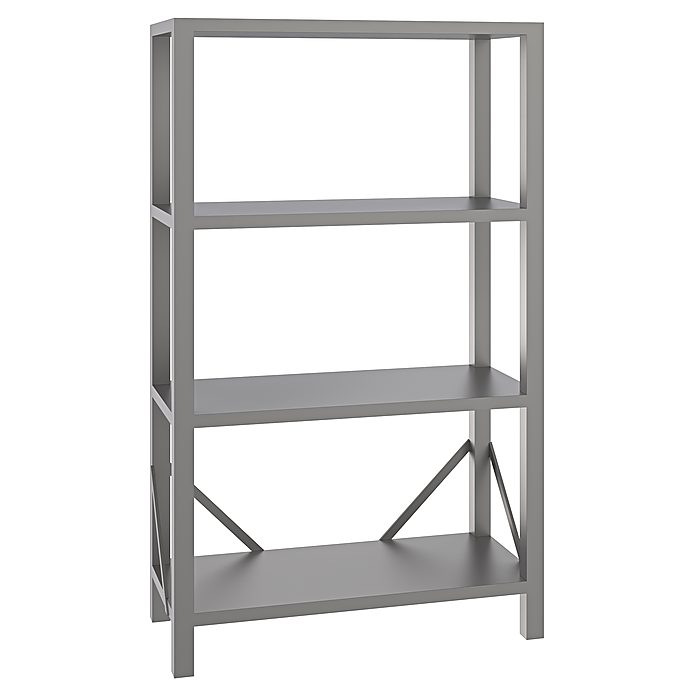 Preparazione StaticaScaffale con 4 ripiani in acciaio inox AISI 304, da 1170 mm