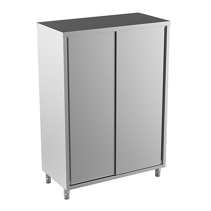 Preparazione Statica StandardArmadio stoviglie con 4 ripiani e 2 porte scorrevoli, da 1400 mm