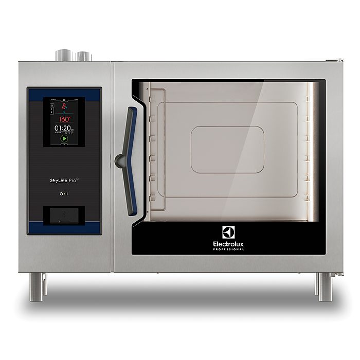 SkyLine ProSForno touch con iniettore di vapore, elettrico touch 6 GN 2/1