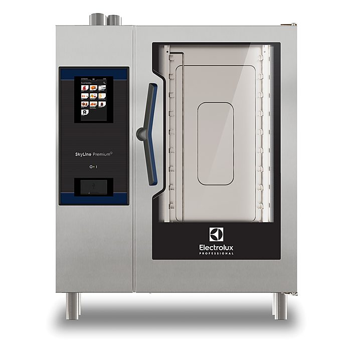 SkyLine PremiumSForno touch con boiler, elettrico 10 GN 1/1