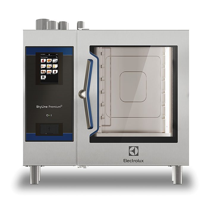 SkyLine PremiumSForno touch con boiler, gas GPL 6 GN 1/1