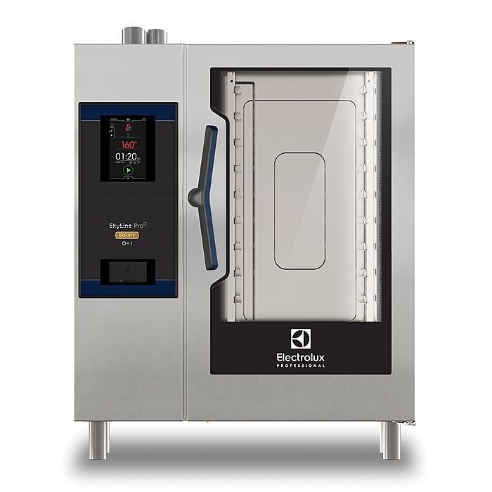 SkyLine ProSForno Bakery touch con iniettore di vapore, elettrico 8 teglie 400x600mm
