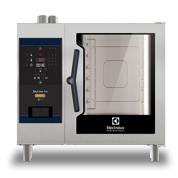 SkyLine ProForno Bakery digitale con iniettore di vapore, elettrico 5 teglie 400x600mm