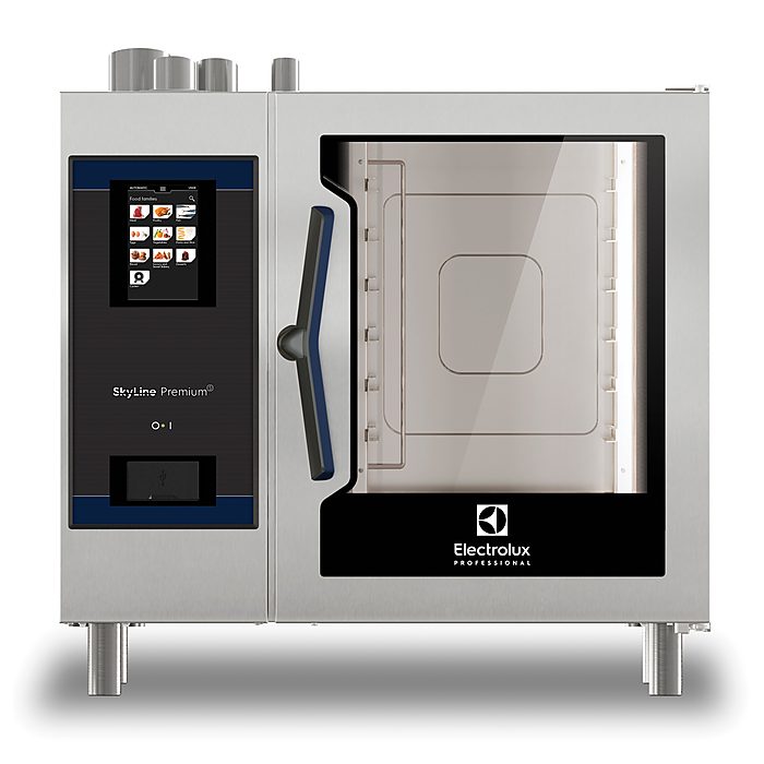 SkyLine PremiumSForno touch con boiler, gas 6 GN 1/1