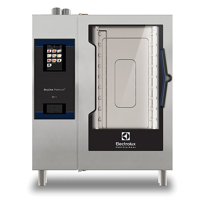 SkyLine PremiumSForno touch con boiler, gas 10 GN 1/1