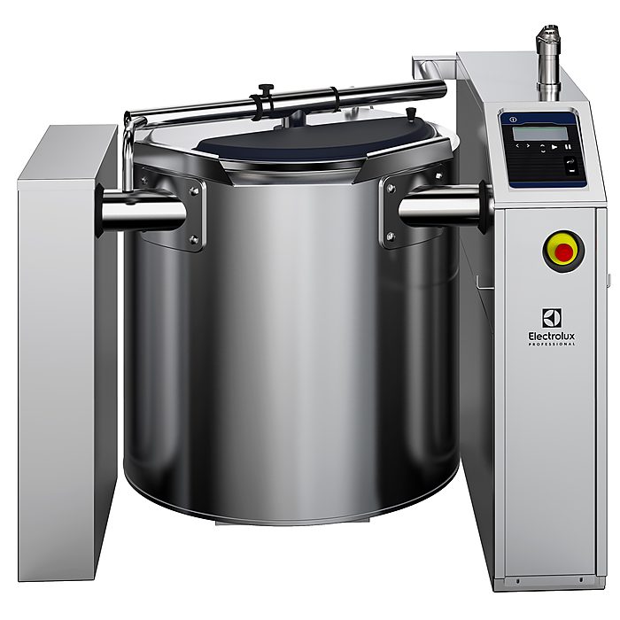 Cucine ad alta produttivitàVariomix Pentola elettrica con mescolatore 150lt, asse di rotazione 600 mm
