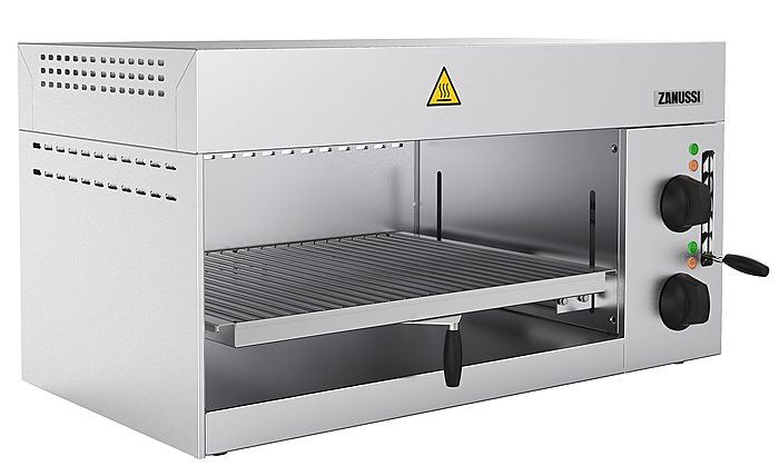 Salamanders Electric Salamander, front open, adjustable grid, 760mm