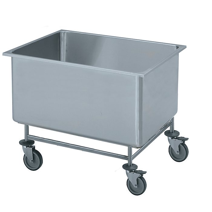 Carrelli di servizioVasca carrellata 110 litri – 760 mm