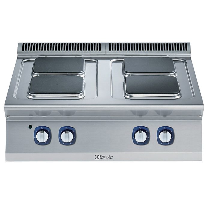 Gamma cottura modulare700XP Cucina elettrica top 4 piastre quadre