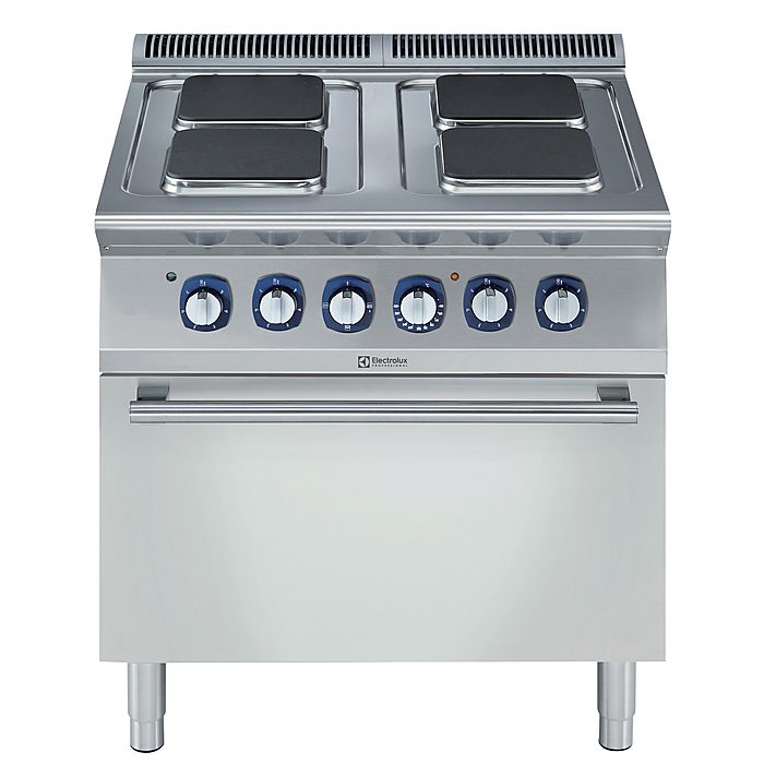 Gamma cottura modulare700XP 4-Cucina elettrica top 4 piastre quadre su forno elettrico