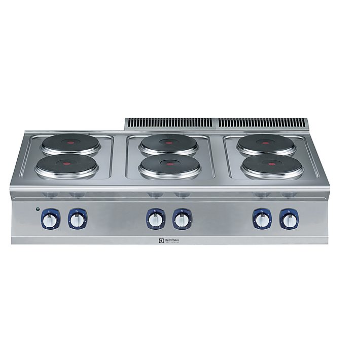 Gamma cottura modulare700XP Cucina elettrica top 6 piastre