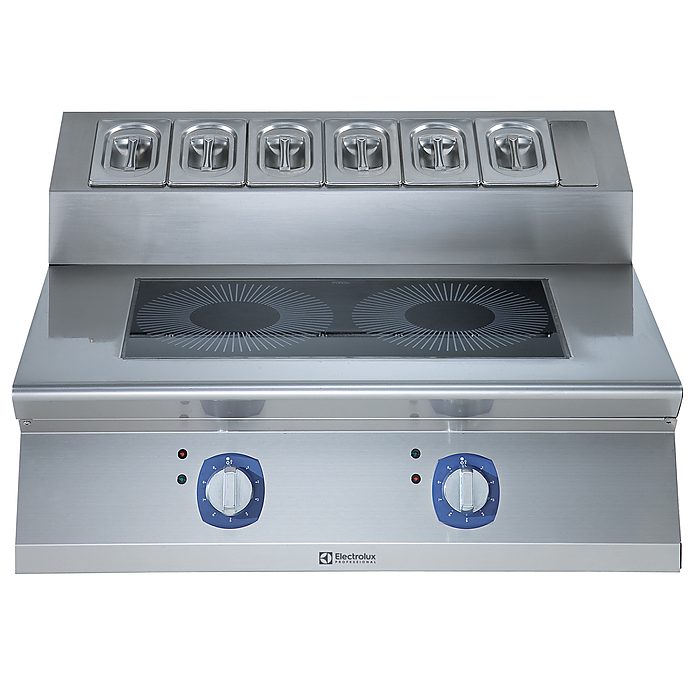 Gamma cottura modulare700XP Piano a induzione top 2 zone frontale