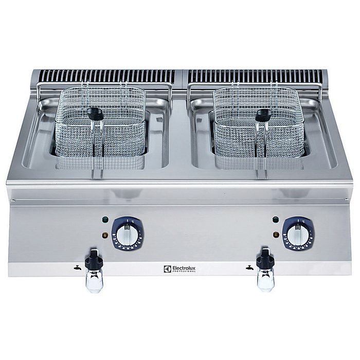 Gamma cottura modulare700XP Friggitrice elettrica top 7+7 litri – 2 vasche