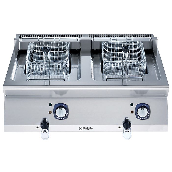 Gamma cottura modulare700XP Friggitrice elettrica top 12+12 litri – 2 vasche