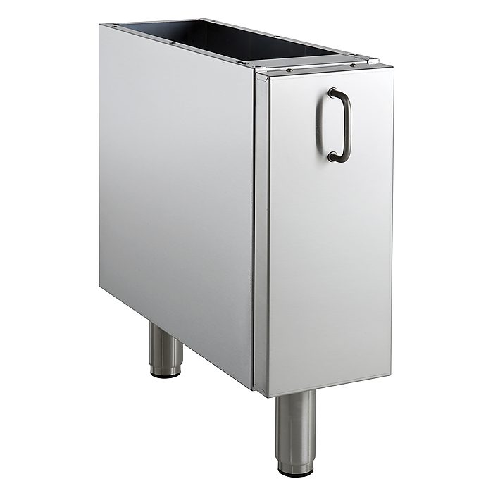 Gamma cottura modulare700XP Base neutra 1/4 di modulo con casetto porta bottiglie