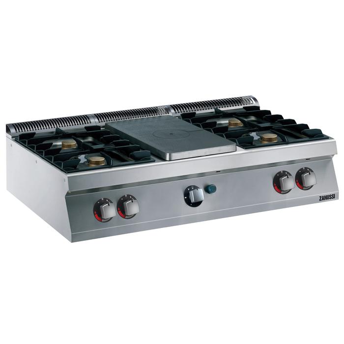 Modular Cooking Range Line EVO700 Gas Solid Top with 4 Burners (372012