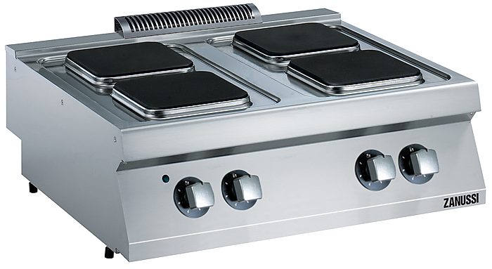 Modular Cooking Range Line EVO700 4Hot Square Plates Electric Boiling