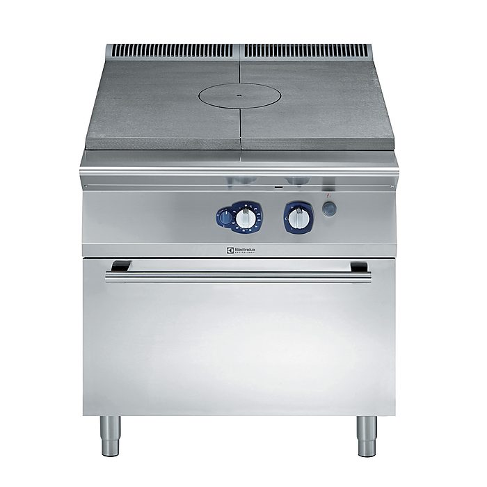 Gamma cottura modulare900XP Tuttapiastra a gas su forno a gas