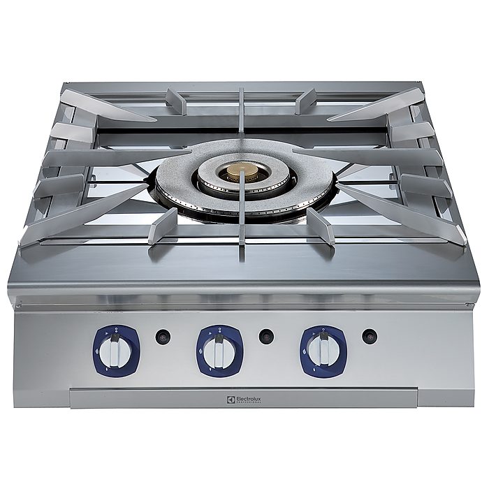 Gamma cottura modulare900XP Cucina a gas top con 3 fuochi concentrici