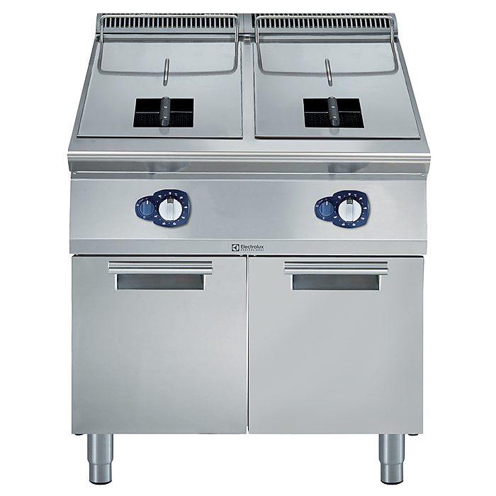 Cottura modulare linea Snack900XP Friggitrice a gas 15 litri due vasche
