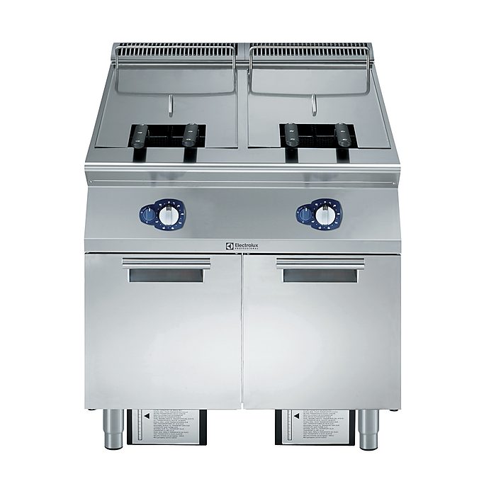 Gamma cottura modulare900XP Friggitrice a gas, 23+23 litri, con 2 vasche