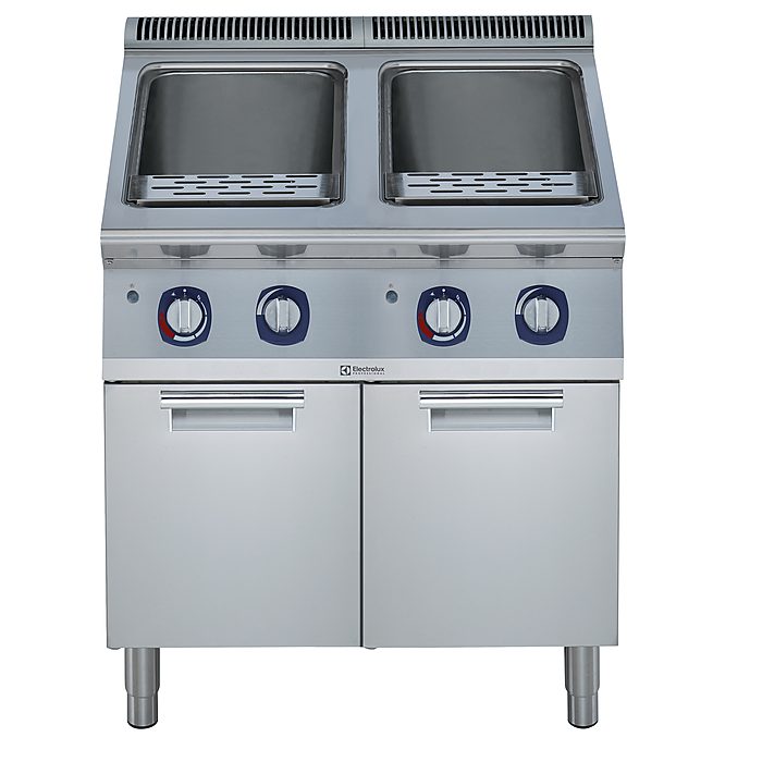 Gamma cottura modulare900XP Cuocipasta a gas 40 litri due vasche