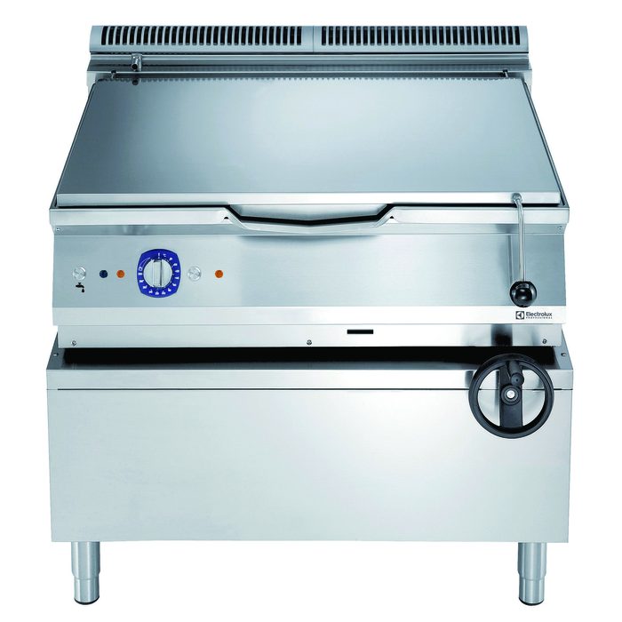 Gamma cottura modulare900XP Brasiera a gas ribaltabile 80 litri fondo in Duomat