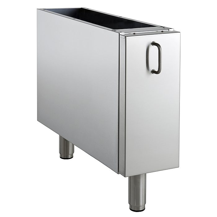 Gamma cottura modulare900XP Base neutra 1/4 modulo con cassetto bottigliera