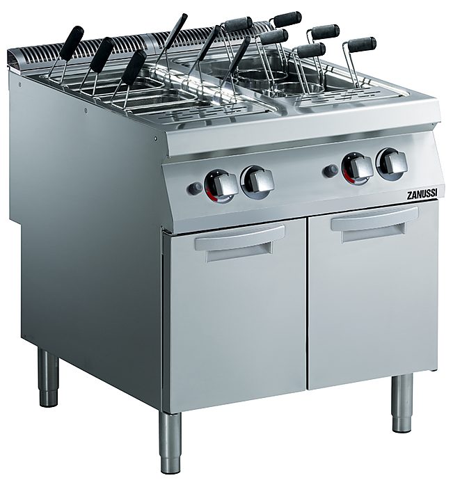 Modular Cooking Range Line EVO900 Gas Pasta Cooker, 2 Wells, 40 litres