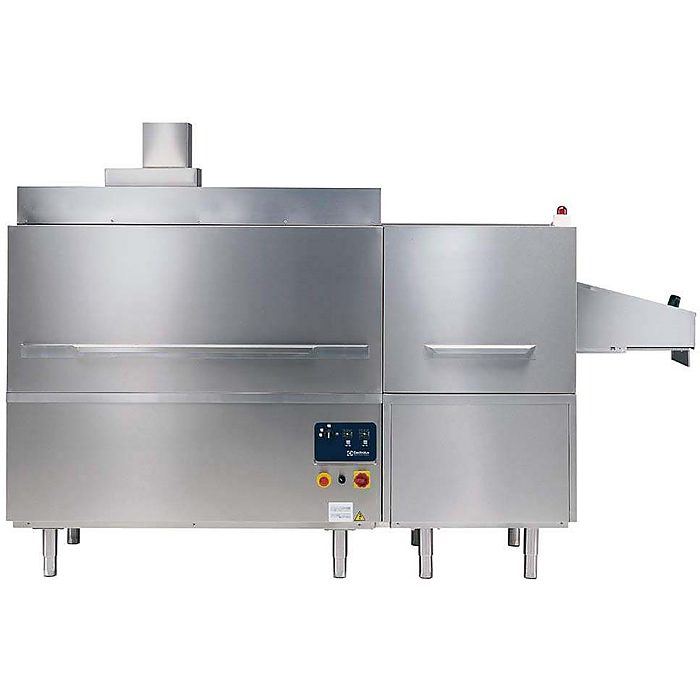 Lavaggio StoviglieLavavassoi elettrica con unità condensante, zona di asciugatura – da sx a dx, 1200 c/h