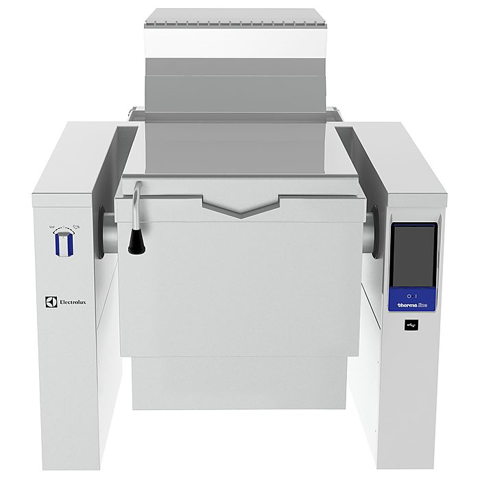 Cucine ad alta produttivitàBrasiera a gas basculante, con fondo in compound, 60 lt. (s)