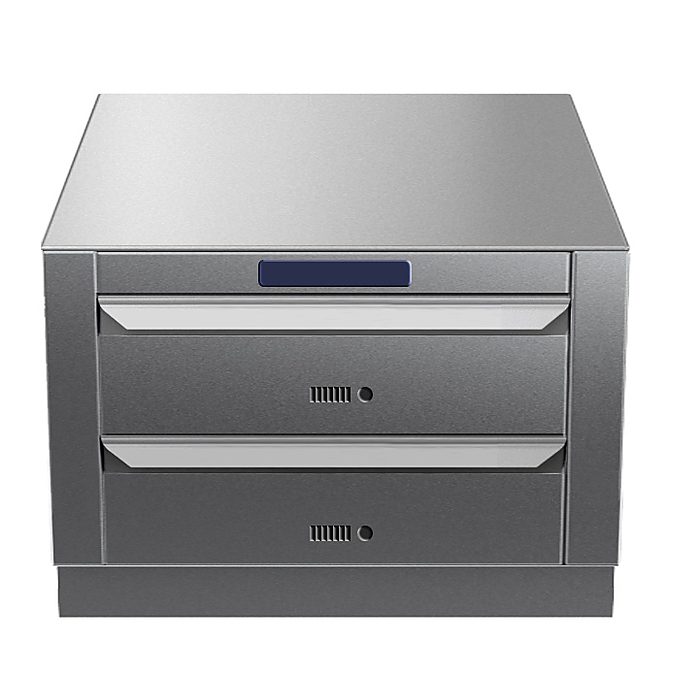 Gamma cottura modulare<br>thermaline 85 - Base di mantenimento con 2 cassetti, GN, 1 lato operatore