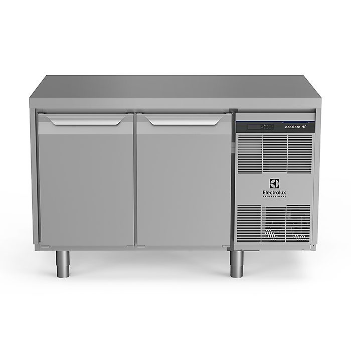 ecostore HP PremiumTavolo refrigerato 290lt,2 porte, -2+10°C, unità refrigerante a dx