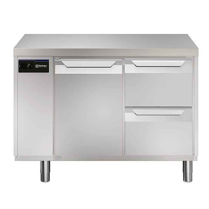 ecostore HP PremiumTavolo refrigerato 290lt,1 porta,2 cassetti, -2+10°C, remoto