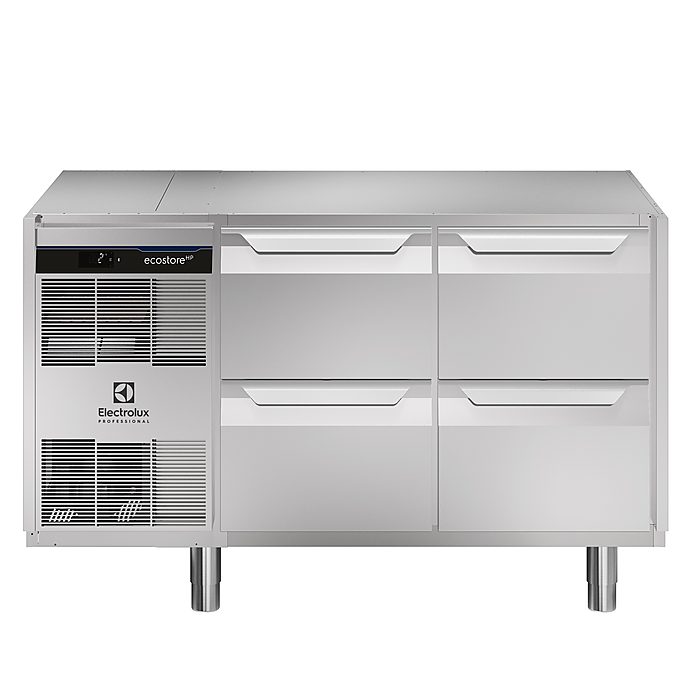 ecostore HP PremiumTavolo refrigerato 290lt,4 cassetti, -2+10°C, no top