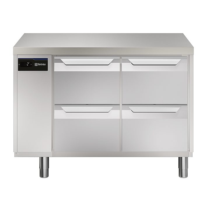 ecostore HP PremiumTavolo refrigerato 290lt, 4 cassetti, -2+10°C, remoto