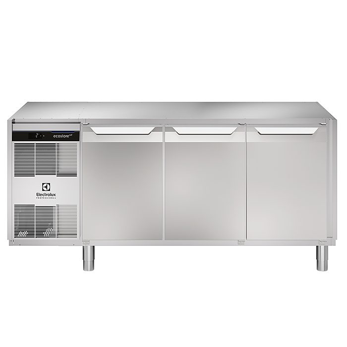 ecostore HP PremiumTavolo freezer 440lt, 3 porte, -22-15°C, no top