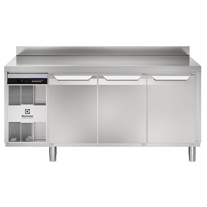 ecostore HP PremiumTavolo freezer 440lt, 3 porte, -22-15°C, alzatina