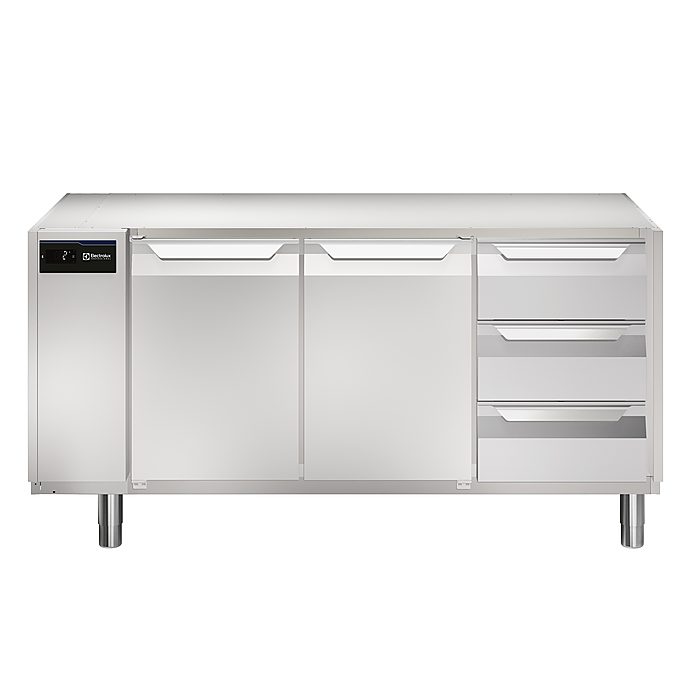 ecostore HP PremiumTavolo refrigerato 440 litri, 9×1/3 cassetti, -2+10°C, AISI 304, remoto