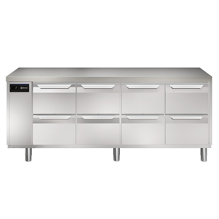 ecostore HP PremiumTavolo refrigerato 590lt, 8 cassetti, -2+10°C,  remoto