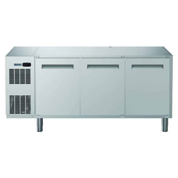 ecostore HPTavolo refrigerato 3 porte, -2+10°C, AISI 304, senza top, R290