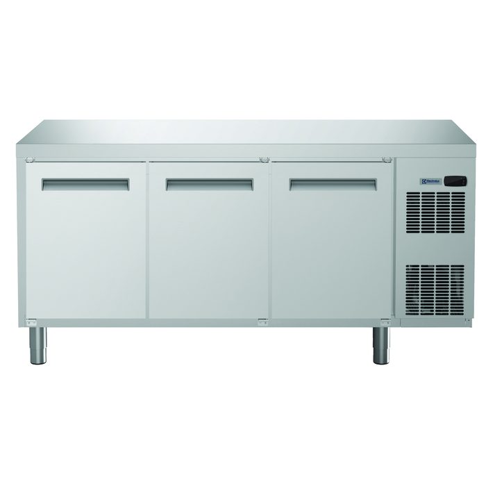 ecostore HPTavolo refrigerato 3 porte, AISI 304 gruppo refrigerato a dx, R290