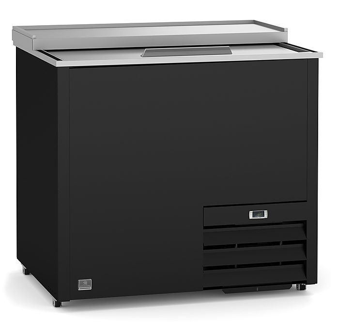 Refrigeration Equipment Slide Top Bottle Cooler 37" Long (738294) Kelvinator Commercial