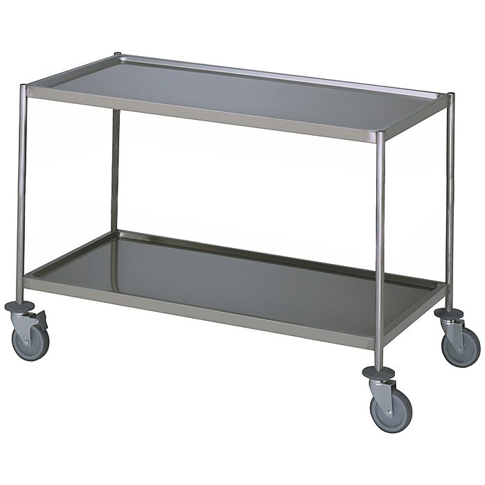 Carrelli di servizioCarrello di servizio 2 ripiani 1200 mm