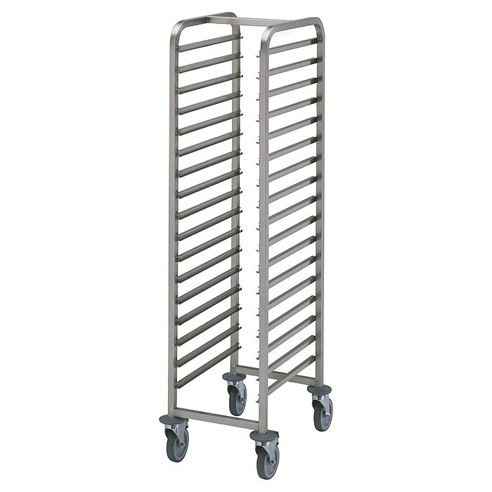 Carrelli di servizioCarrello con guide per 17 GN 1/1