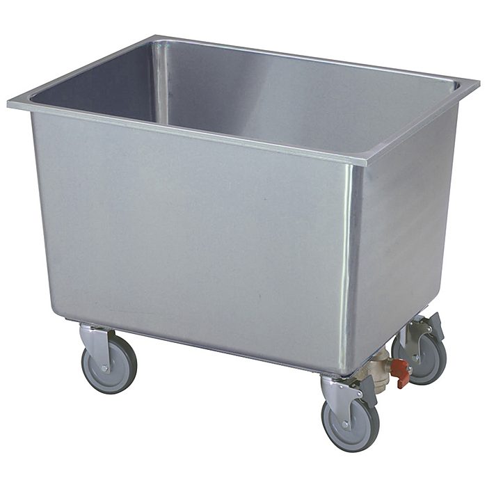 Carrelli di servizioVasca carrellata 220 litri – 850 mm