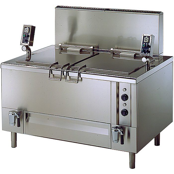 Gamma cottura modulareCuocipasta automatico a gas con 2 vasche da 190 litri