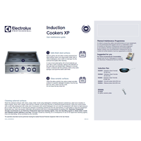 EPR_User maintenance guide_Induction Cookers XP