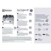 User maintenance guide_Gas Cookers XP